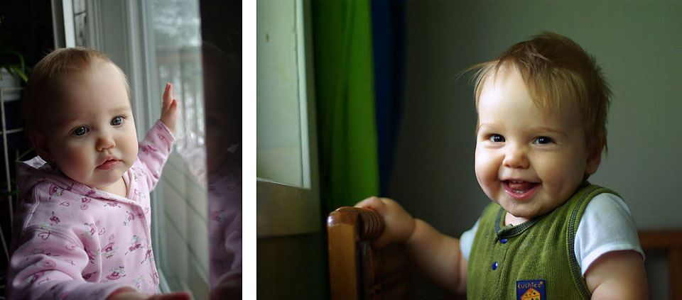 Find the best light for photographing your kids