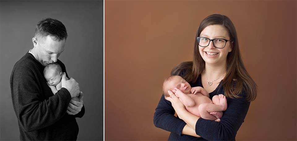 Newborn baby family images, Lake Simcoe newborn photography