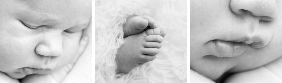 Detailed baby pictures by Keswick photography