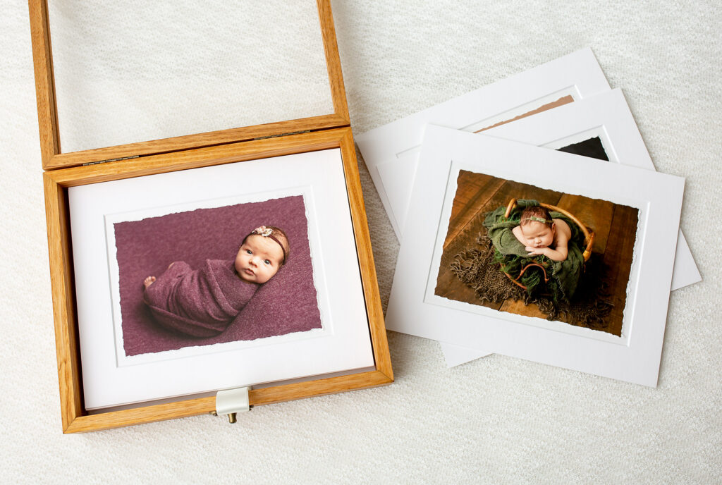 High end newborn photography prints